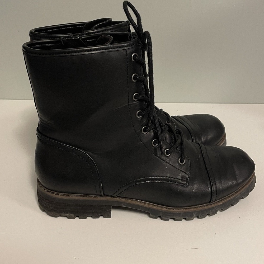 B.O.C. Black Ankle Boot Womens Size 9.5‎ Fall Winter